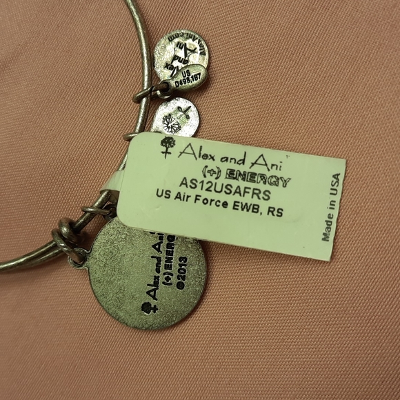 NWT, Bundle of 2 Alex and Ani Air U.S. Air Force Bracelet - Picture 9 of 12